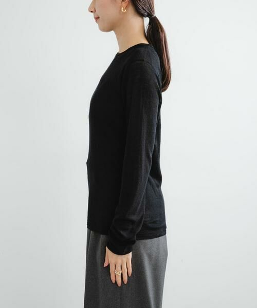 URBAN RESEARCH / アーバンリサーチ ニット・セーター | new basic　LOA THERMAL CREWKNIT | 詳細15