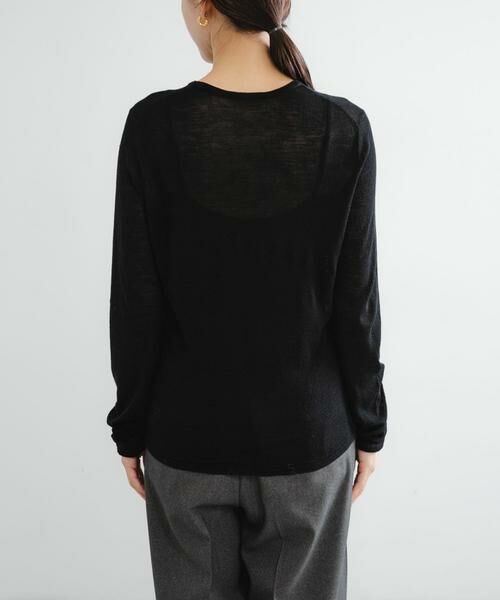 URBAN RESEARCH / アーバンリサーチ ニット・セーター | new basic　LOA THERMAL CREWKNIT | 詳細16