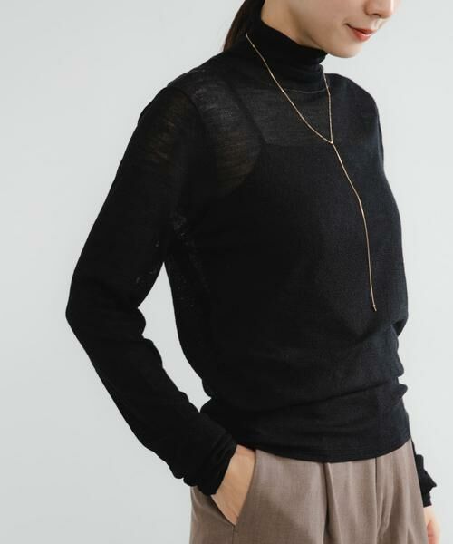 URBAN RESEARCH / アーバンリサーチ ニット・セーター | new basic　LOA THERMAL TURTLEKNIT | 詳細9