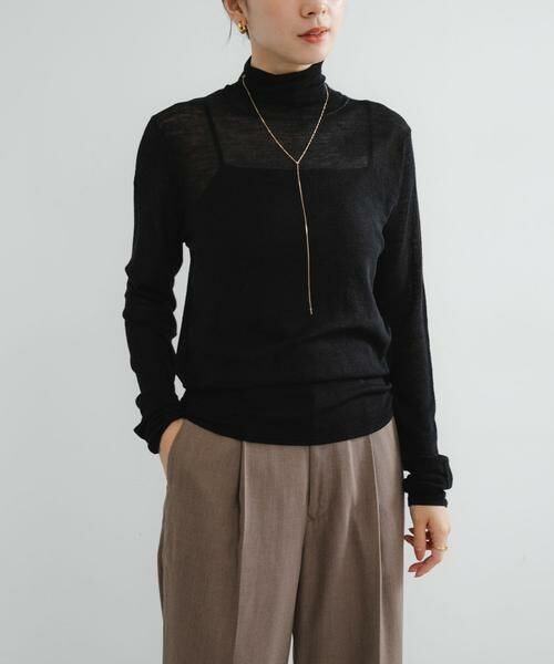 URBAN RESEARCH / アーバンリサーチ ニット・セーター | new basic　LOA THERMAL TURTLEKNIT | 詳細11