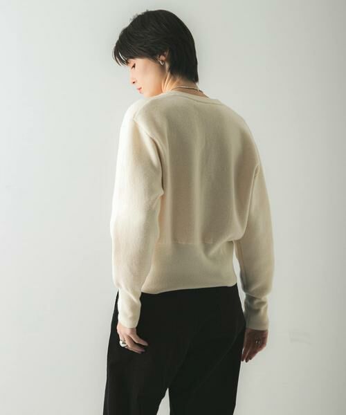 URBAN RESEARCH / アーバンリサーチ カーディガン・ボレロ | ウールカシミヤショルダーパッドカーディガン | 詳細3