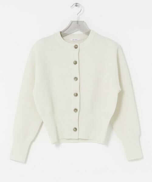 URBAN RESEARCH / アーバンリサーチ カーディガン・ボレロ | ウールカシミヤショルダーパッドカーディガン | 詳細8