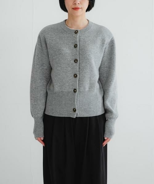 URBAN RESEARCH / アーバンリサーチ カーディガン・ボレロ | ウールカシミヤショルダーパッドカーディガン | 詳細27