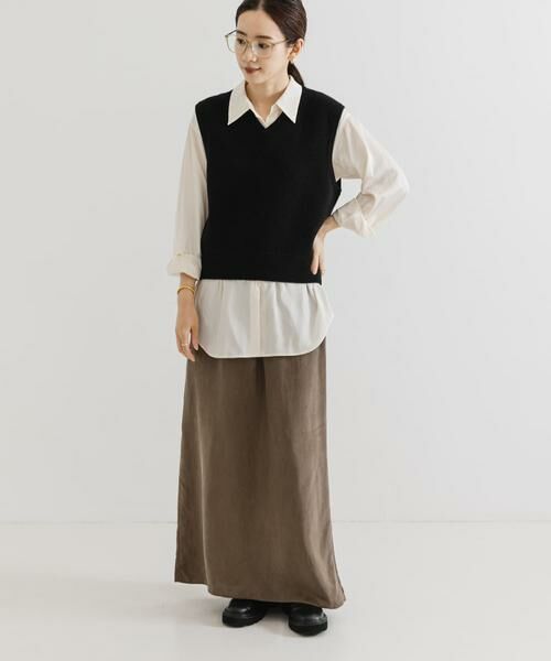 URBAN RESEARCH / アーバンリサーチ ニット・セーター | ウールカシミヤVネックニットベスト | 詳細5