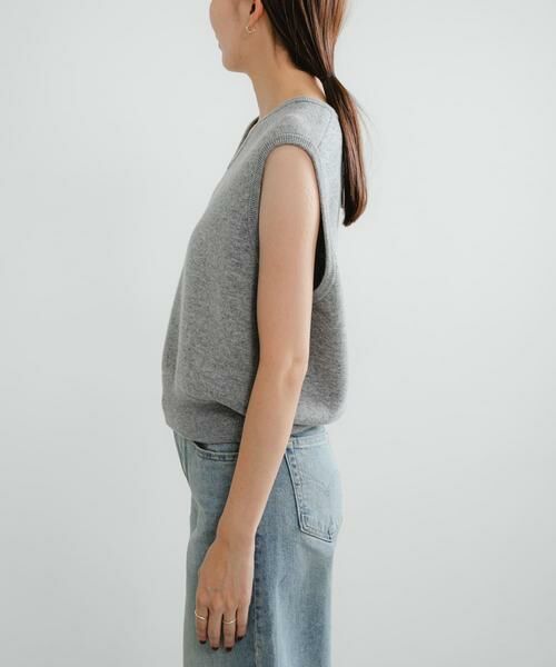 URBAN RESEARCH / アーバンリサーチ ニット・セーター | ウールカシミヤVネックニットベスト | 詳細11