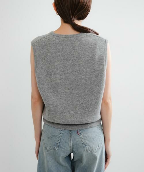 URBAN RESEARCH / アーバンリサーチ ニット・セーター | ウールカシミヤVネックニットベスト | 詳細12