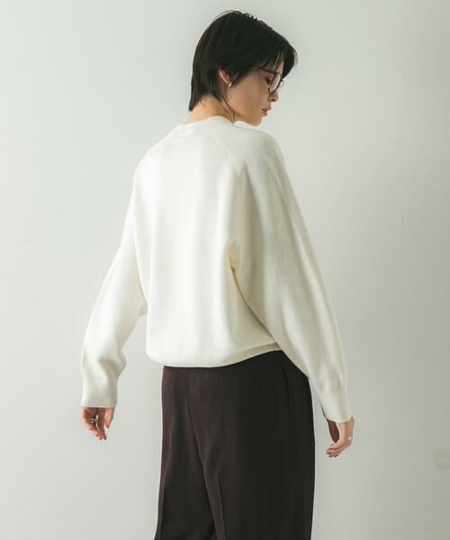 URBAN RESEARCH / アーバンリサーチ ニット・セーター | コットンカシミヤスウェットニット | 詳細3