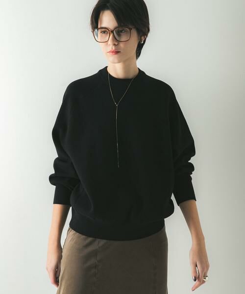 URBAN RESEARCH / アーバンリサーチ ニット・セーター | コットンカシミヤスウェットニット | 詳細13