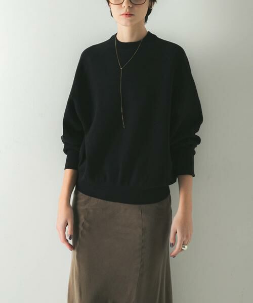 URBAN RESEARCH / アーバンリサーチ ニット・セーター | コットンカシミヤスウェットニット | 詳細14