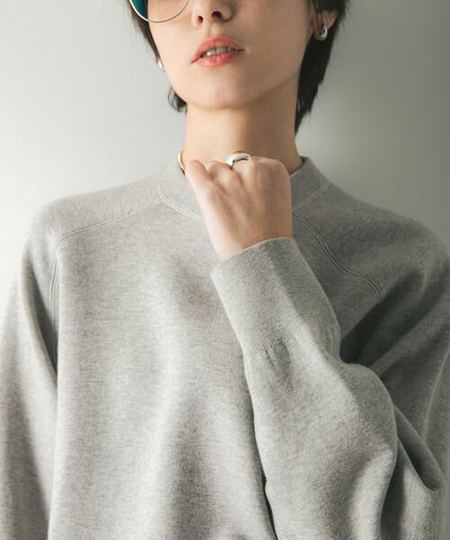 URBAN RESEARCH / アーバンリサーチ ニット・セーター | コットンカシミヤスウェットニット | 詳細20
