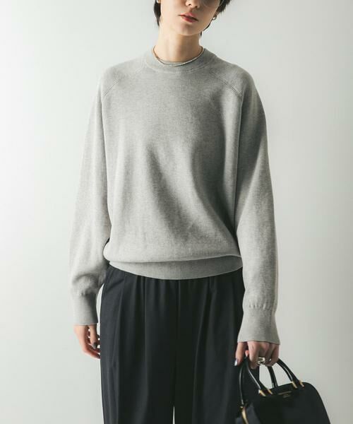 URBAN RESEARCH / アーバンリサーチ ニット・セーター | コットンカシミヤスウェットニット | 詳細21