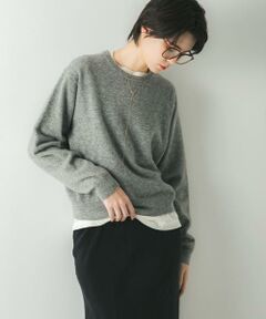 URBAN RESEARCH / アーバンリサーチ ニット・セーター | ウール100 クルーネックソフトニット