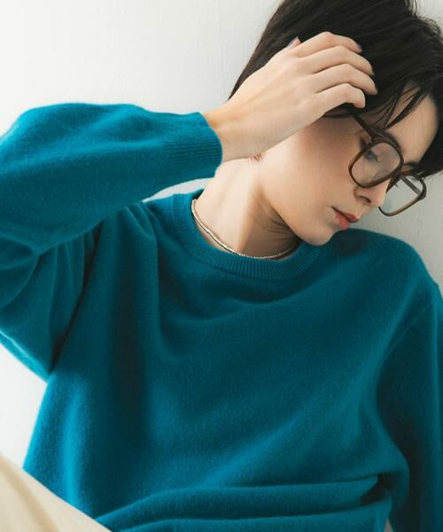 URBAN RESEARCH / アーバンリサーチ ニット・セーター | ウール100 クルーネックソフトニット | 詳細2