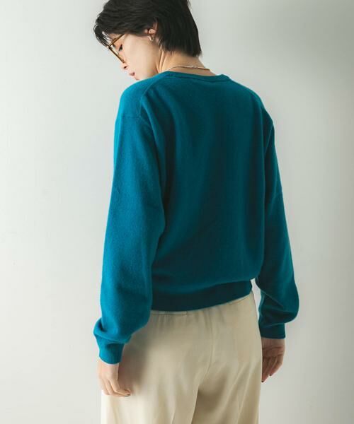 URBAN RESEARCH / アーバンリサーチ ニット・セーター | ウール100 クルーネックソフトニット | 詳細4