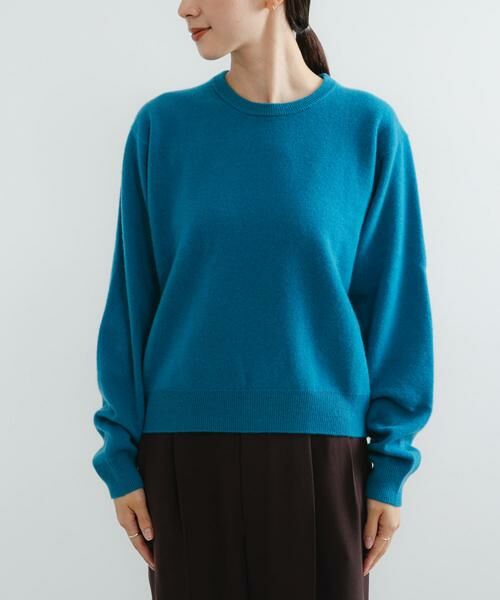 URBAN RESEARCH / アーバンリサーチ ニット・セーター | ウール100 クルーネックソフトニット | 詳細7