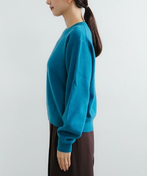 URBAN RESEARCH / アーバンリサーチ ニット・セーター | ウール100 クルーネックソフトニット | 詳細8