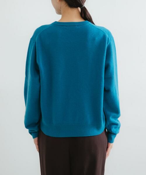 URBAN RESEARCH / アーバンリサーチ ニット・セーター | ウール100 クルーネックソフトニット | 詳細9