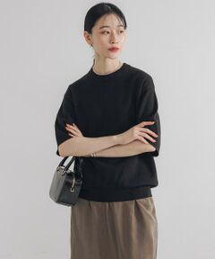 URBAN RESEARCH / アーバンリサーチ ニット・セーター | コットンカシミヤハーフスリーブニット