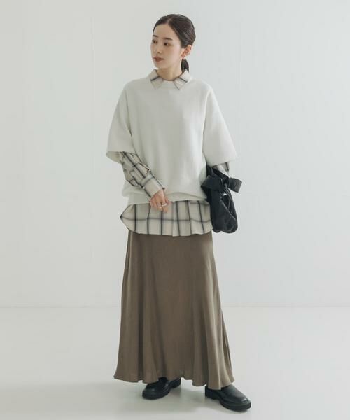 URBAN RESEARCH / アーバンリサーチ ニット・セーター | コットンカシミヤハーフスリーブニット | 詳細3