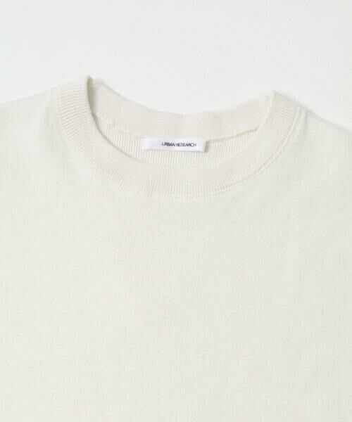 URBAN RESEARCH / アーバンリサーチ ニット・セーター | コットンカシミヤハーフスリーブニット | 詳細9