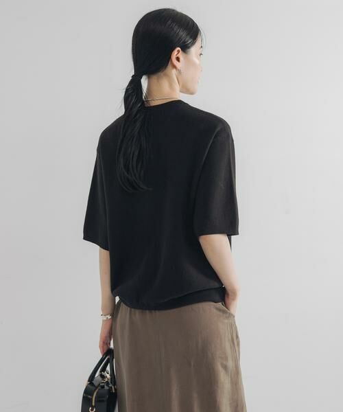 URBAN RESEARCH / アーバンリサーチ ニット・セーター | コットンカシミヤハーフスリーブニット | 詳細13