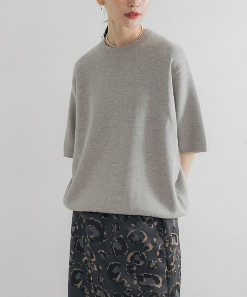 URBAN RESEARCH / アーバンリサーチ ニット・セーター | コットンカシミヤハーフスリーブニット | 詳細19