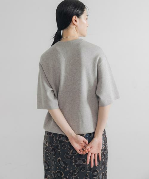 URBAN RESEARCH / アーバンリサーチ ニット・セーター | コットンカシミヤハーフスリーブニット | 詳細21