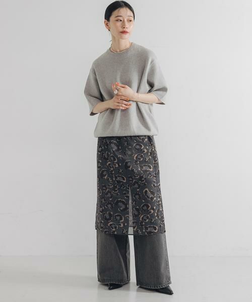 URBAN RESEARCH / アーバンリサーチ ニット・セーター | コットンカシミヤハーフスリーブニット | 詳細22