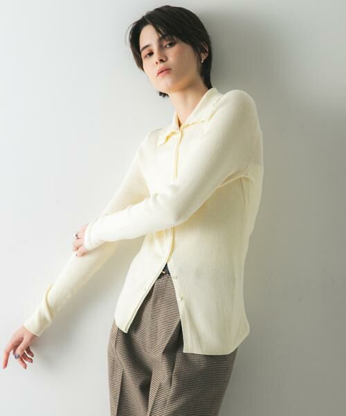 URBAN RESEARCH / アーバンリサーチ ニット・セーター | 『UR TECH』2WAYリブニット | 詳細23