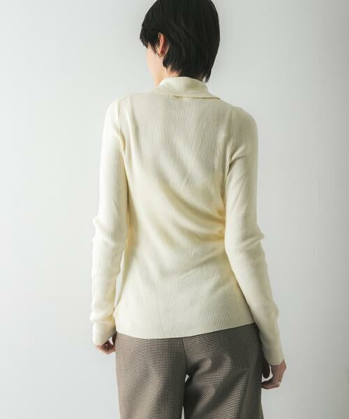 URBAN RESEARCH / アーバンリサーチ ニット・セーター | 『UR TECH』2WAYリブニット | 詳細24