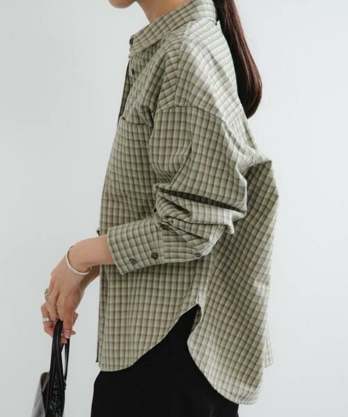 URBAN RESEARCH / アーバンリサーチ シャツ・ブラウス | ネルチェックコットンシャツ | 詳細2