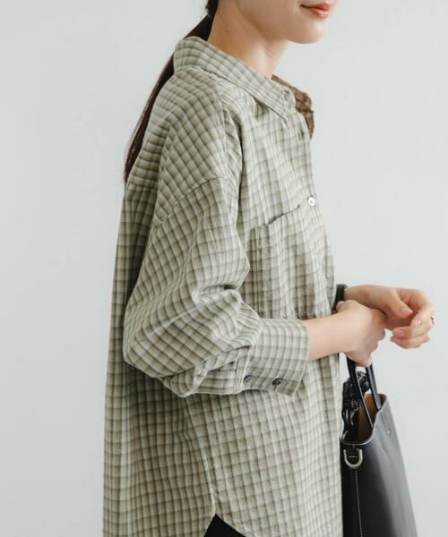 URBAN RESEARCH / アーバンリサーチ シャツ・ブラウス | ネルチェックコットンシャツ | 詳細4