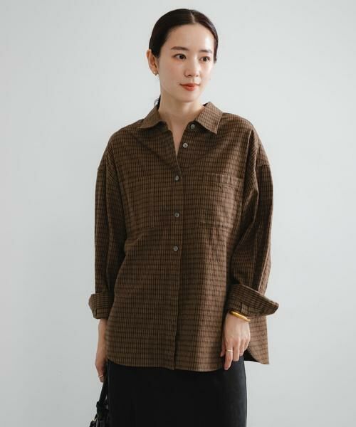 URBAN RESEARCH / アーバンリサーチ シャツ・ブラウス | ネルチェックコットンシャツ | 詳細17