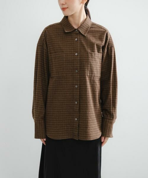 URBAN RESEARCH / アーバンリサーチ シャツ・ブラウス | ネルチェックコットンシャツ | 詳細19