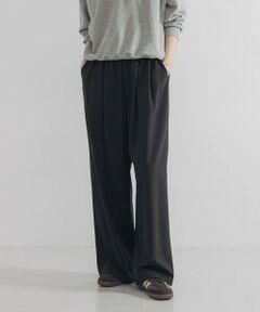 URBAN RESEARCH / アーバンリサーチ その他パンツ | 『3サイズ展開』『イージーケア』 ウール混タックギャザーストレートパンツ