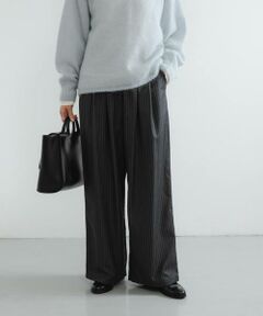 URBAN RESEARCH / アーバンリサーチ その他パンツ | 『3サイズ展開』『イージーケア』 ウール混タックギャザーストレートパンツ