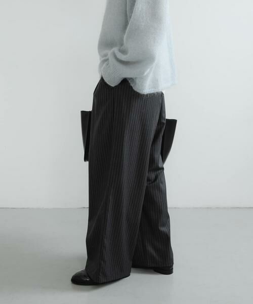 URBAN RESEARCH / アーバンリサーチ その他パンツ | 『3サイズ展開』『イージーケア』 ウール混タックギャザーストレートパンツ | 詳細23