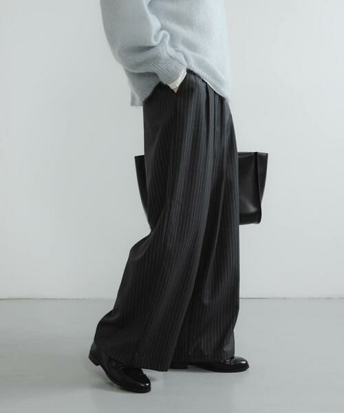 URBAN RESEARCH / アーバンリサーチ その他パンツ | 『3サイズ展開』『イージーケア』 ウール混タックギャザーストレートパンツ | 詳細25