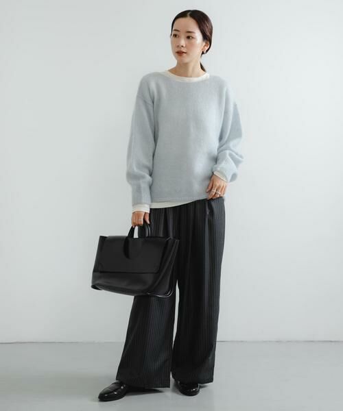 URBAN RESEARCH / アーバンリサーチ その他パンツ | 『3サイズ展開』『イージーケア』 ウール混タックギャザーストレートパンツ | 詳細26