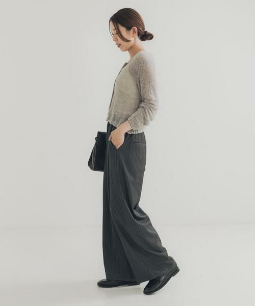 URBAN RESEARCH / アーバンリサーチ その他パンツ | 『3サイズ展開』『イージーケア』 ウール混タックギャザーストレートパンツ | 詳細29