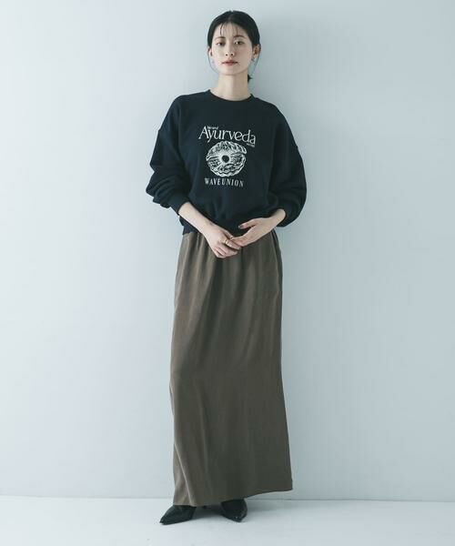 URBAN RESEARCH / アーバンリサーチ スカート | キュプラギャザーIラインスカート | 詳細3