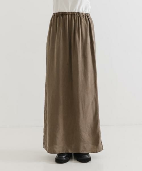 URBAN RESEARCH / アーバンリサーチ スカート | キュプラギャザーIラインスカート | 詳細5