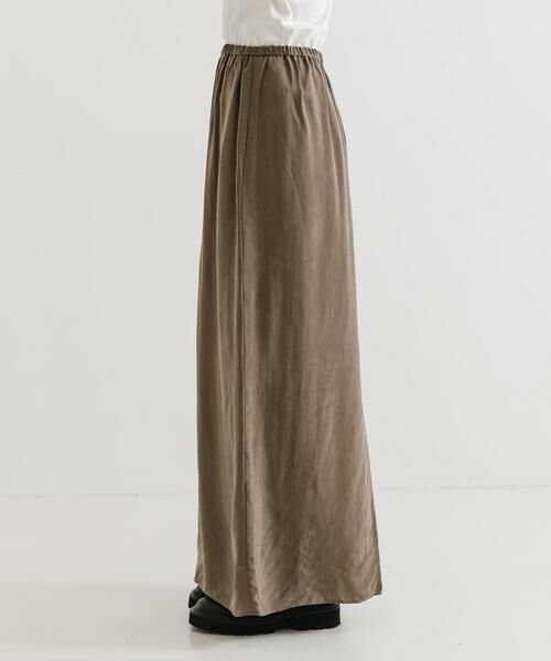 URBAN RESEARCH / アーバンリサーチ スカート | キュプラギャザーIラインスカート | 詳細6