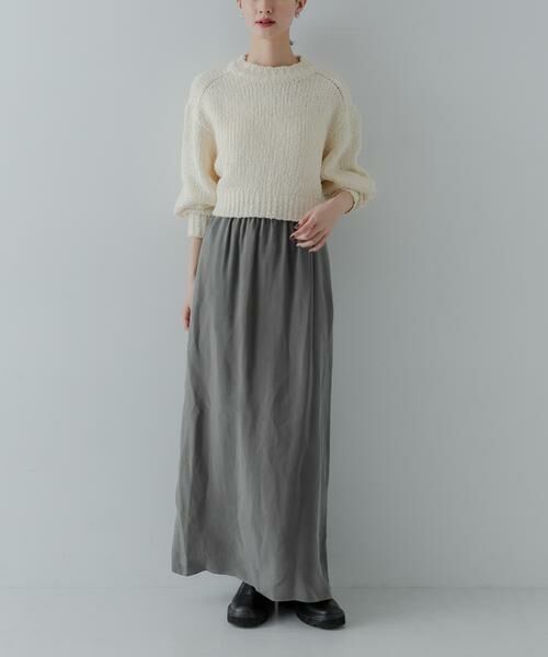URBAN RESEARCH / アーバンリサーチ スカート | キュプラギャザーIラインスカート | 詳細14