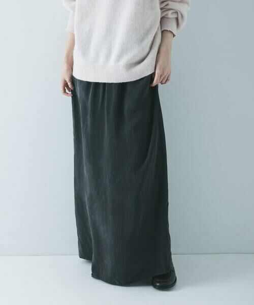 URBAN RESEARCH / アーバンリサーチ スカート | キュプラギャザーIラインスカート | 詳細20