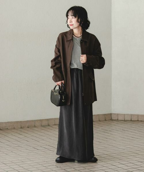 URBAN RESEARCH / アーバンリサーチ スカート | キュプラギャザーIラインスカート | 詳細30