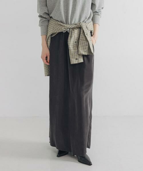 URBAN RESEARCH / アーバンリサーチ スカート | キュプラギャザーIラインスカート | 詳細24