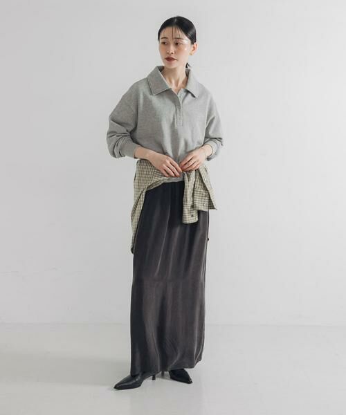 URBAN RESEARCH / アーバンリサーチ スカート | キュプラギャザーIラインスカート | 詳細25