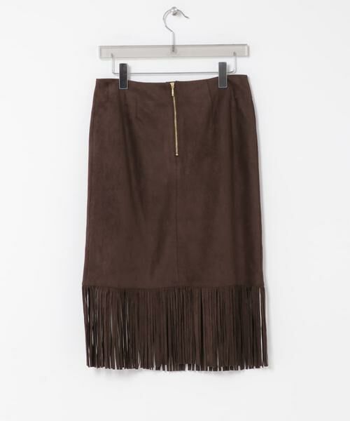 URBAN RESEARCH / アーバンリサーチ スカート | スエードライクフリンジスカート | 詳細3
