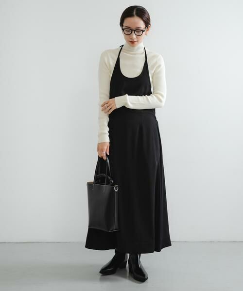 URBAN RESEARCH/アーバンリサーチ ホルターネックキャミワンピース ブラック FREE